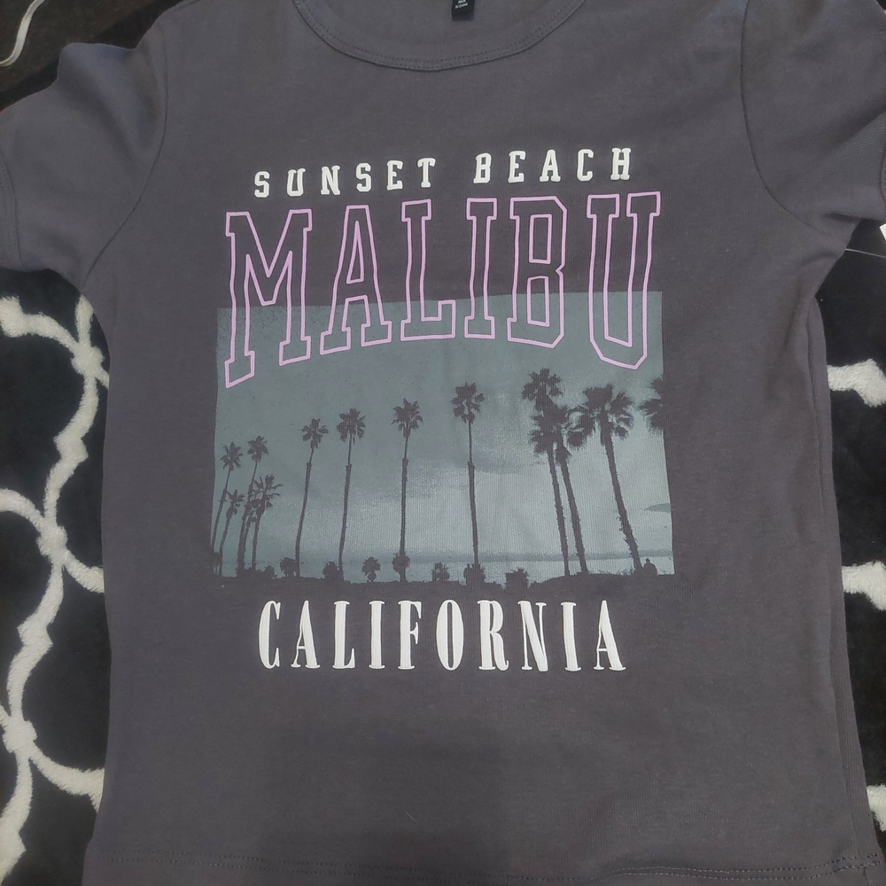 Sunset Beach‎ Malibu T-Shirt - Gray
